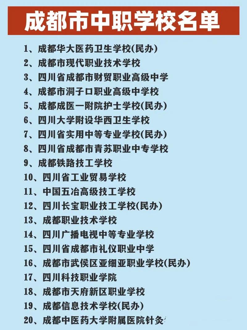 四川的中专职校,四川中专职校招生官方网站查询?-第3张图片-职教招生网 四川的中专职校,四川中专职校招生官方网站查询?-第3张图片-职教招生网