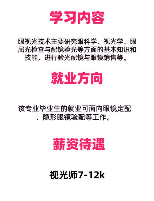 眼视光技术大专就业前景怎样?眼视光技术大专毕业如何发展?-第5张图片-职教招生网 眼视光技术大专就业前景怎样?眼视光技术大专毕业如何发展?-第5张图片-职教招生网