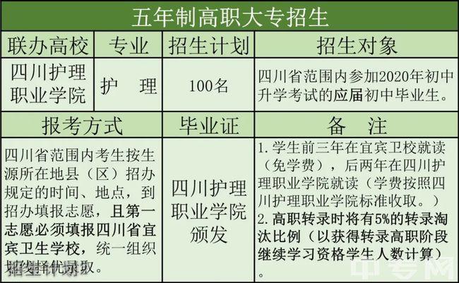 四川宜宾卫校官方网站，四川宜宾卫校官方网站查录取结果-第1张图片-职教招生网