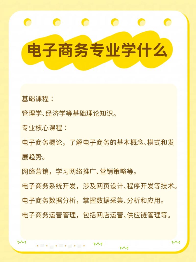 电子商务类都包括哪些专业,电子商务的专业大类是什么-第1张图片-职教招生网 电子商务类都包括哪些专业,电子商务的专业大类是什么-第1张图片-职教招生网