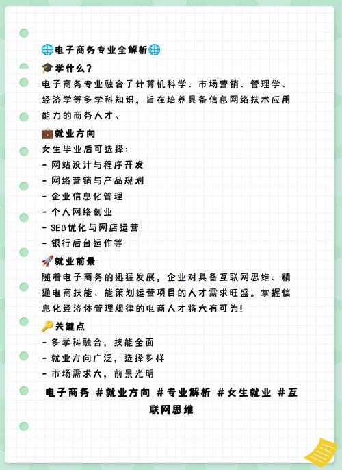 电子商务专业适合做什么,电子商务专业有哪些工作可以做-第3张图片-职教招生网 电子商务专业适合做什么,电子商务专业有哪些工作可以做-第3张图片-职教招生网