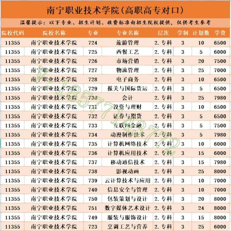 南宁学院工艺美术专业，南宁学院工艺美术专业分数线